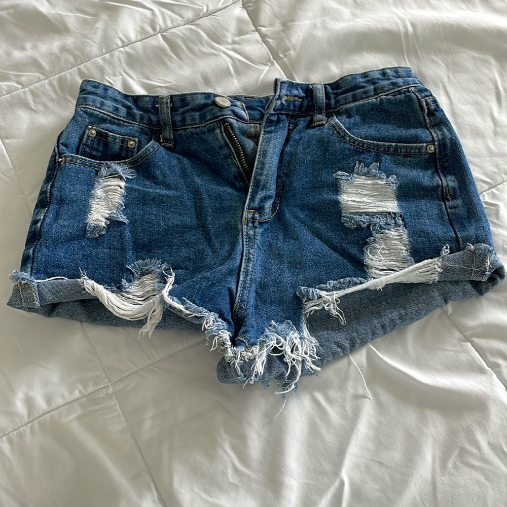 Jean short